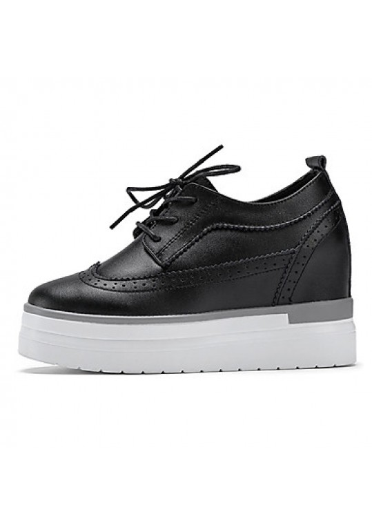 Women's Oxfords Spring / Summer / Fall / Winter Platform / Outdoor / Office & Career / Casual Wedge Black /